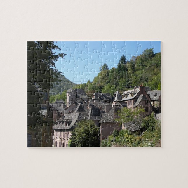 View of the medieval village (photo) jigsaw puzzle (Horizontal)