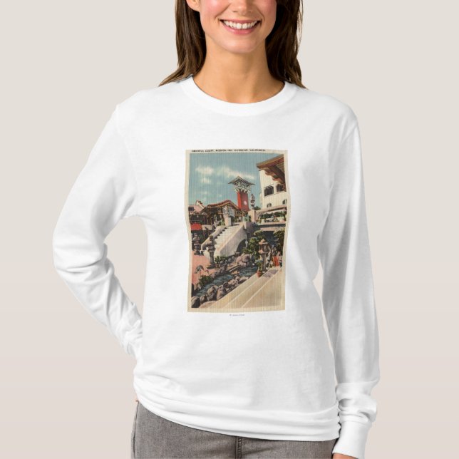 View of the Mission Inn & Oriental Court T-Shirt (Front)