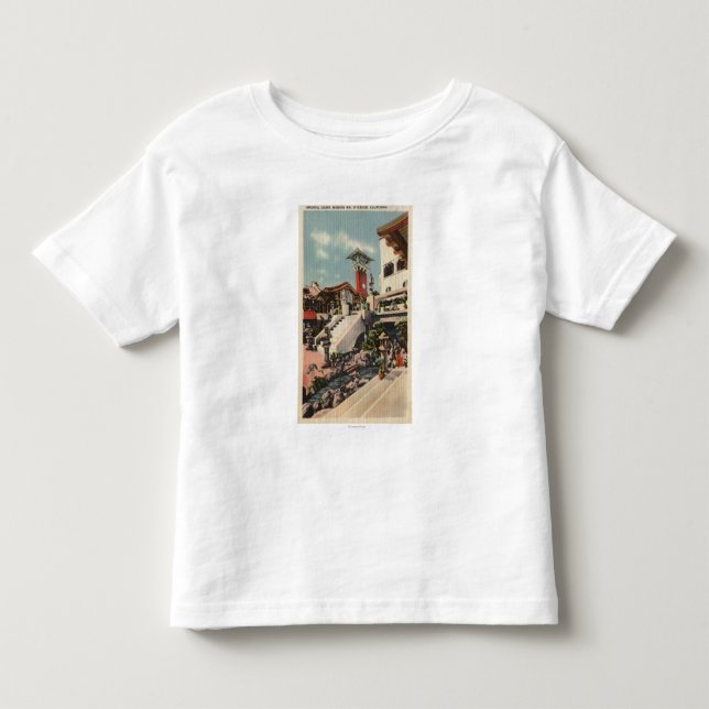 View of the Mission Inn & Oriental Court Toddler T-shirt (Front)