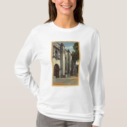 View of the Missions Doors  Stairway T_Shirt