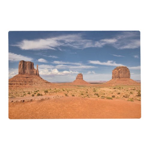 View of the Mittens Monument Valley Placemat