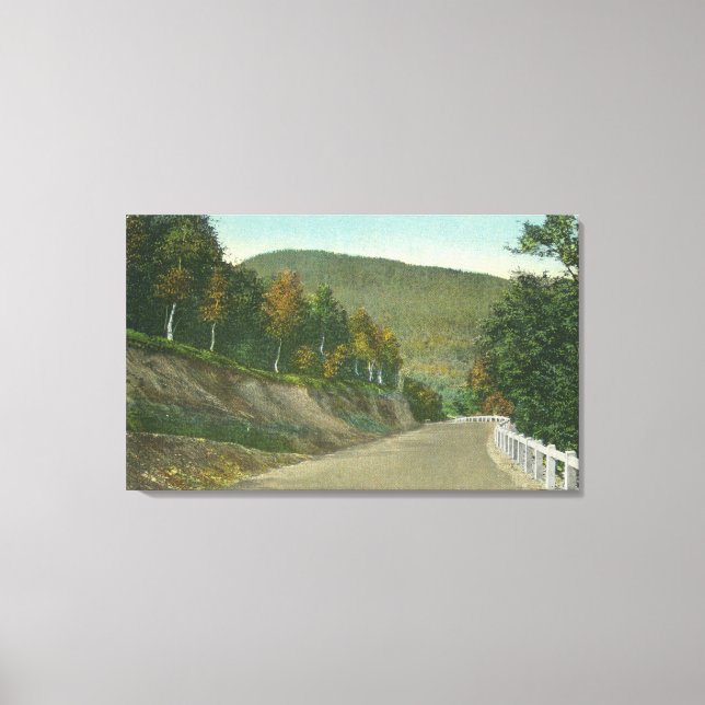View of the Mohican Trail Canvas Print (Front)