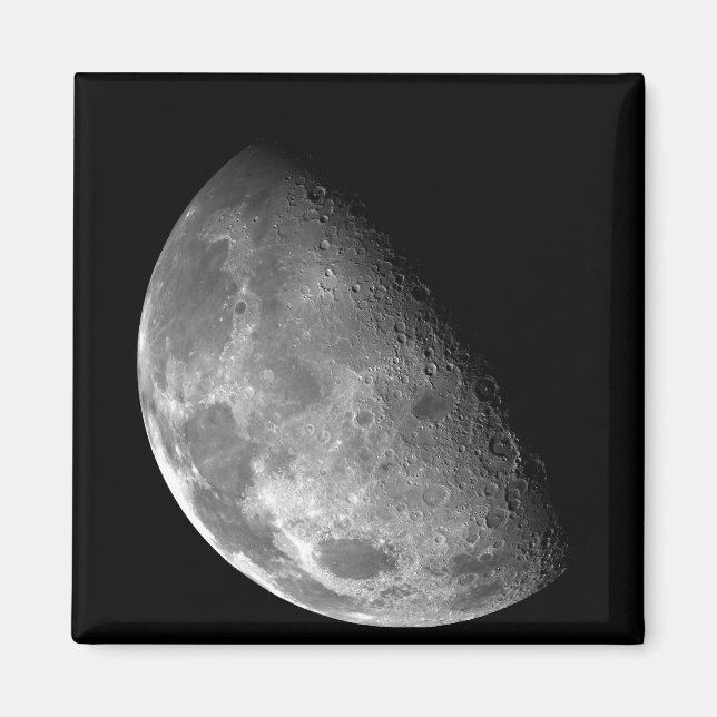 View of the Moon's north pole Magnet (Front)