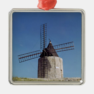 View of the Moulin de Daudet Metal Ornament