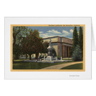View of the Municipal Auditorium Cards