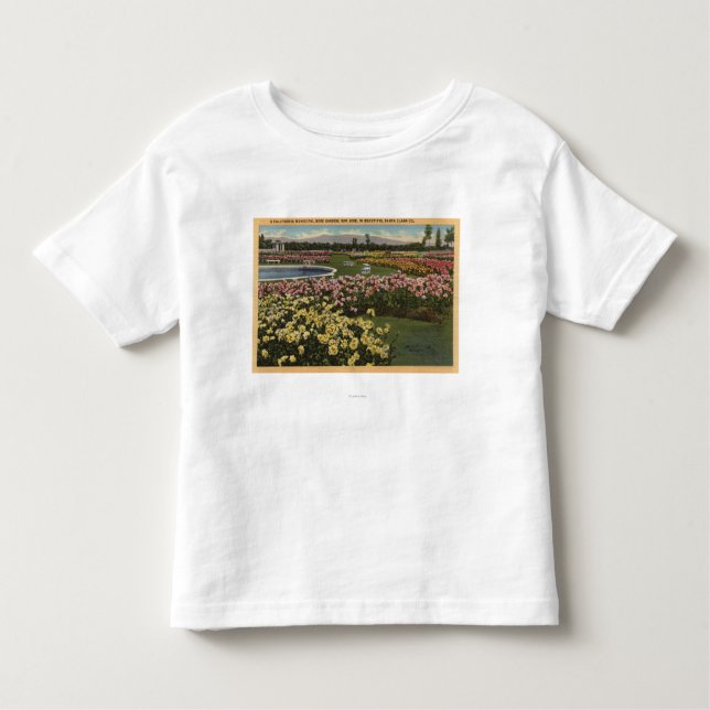 View of the Municipal Rose Garden Toddler T-shirt (Front)