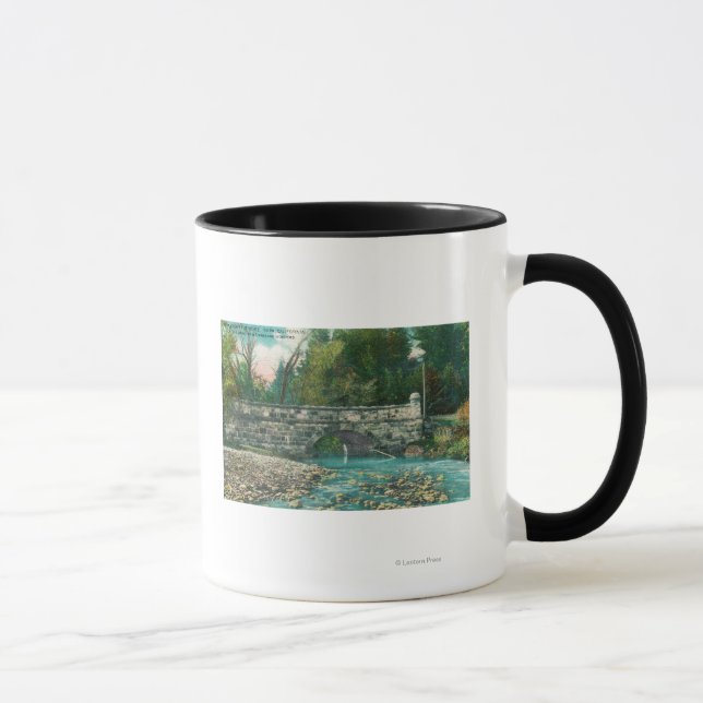 View of the Napa County BridgeNapa, CA Mug (Right)