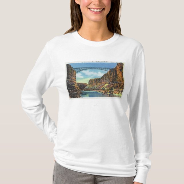 View of the Navajo Bridge at Lee's Ferry T-Shirt (Front)