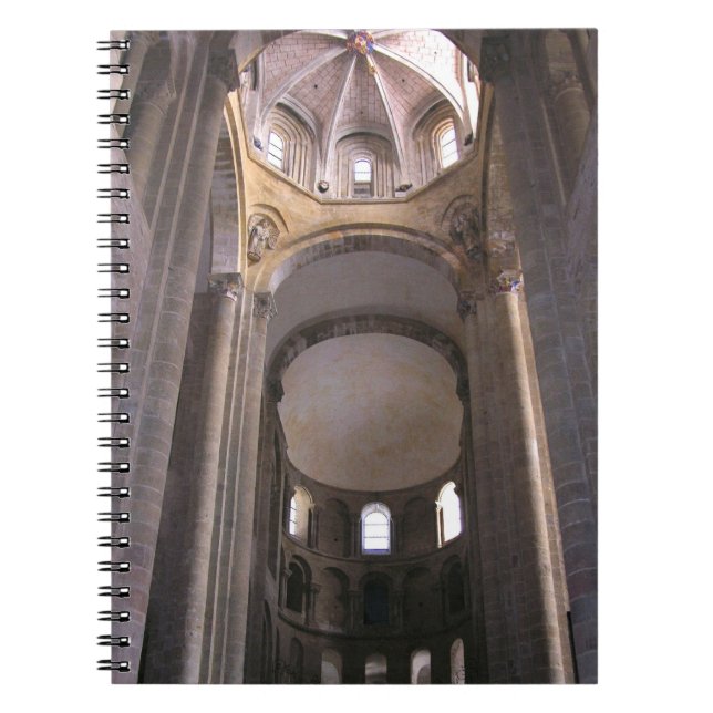 View of the nave, c.1050 (photo) notebook (Front)