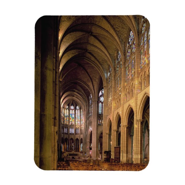 View of the nave looking east (photo) magnet (Vertical)