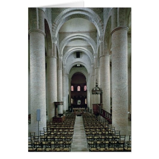 View of the nave, looking towards the altar cards (Front)