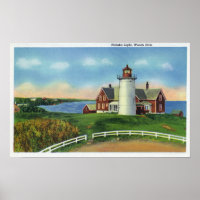 View of the Nobska Lighthouse, Woods Hole