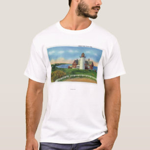 View of the Nobska Lighthouse, Woods Hole T-Shirt