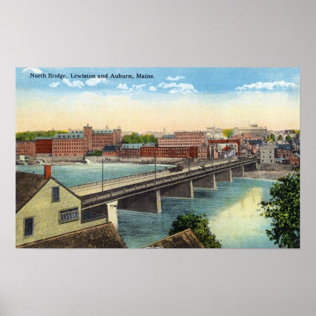 View of the North Bridge Poster (Front)