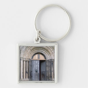 View of the North Door of Durham Cathedral Keychain