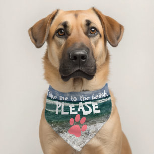 View of the Ocean Pet Bandana Collar