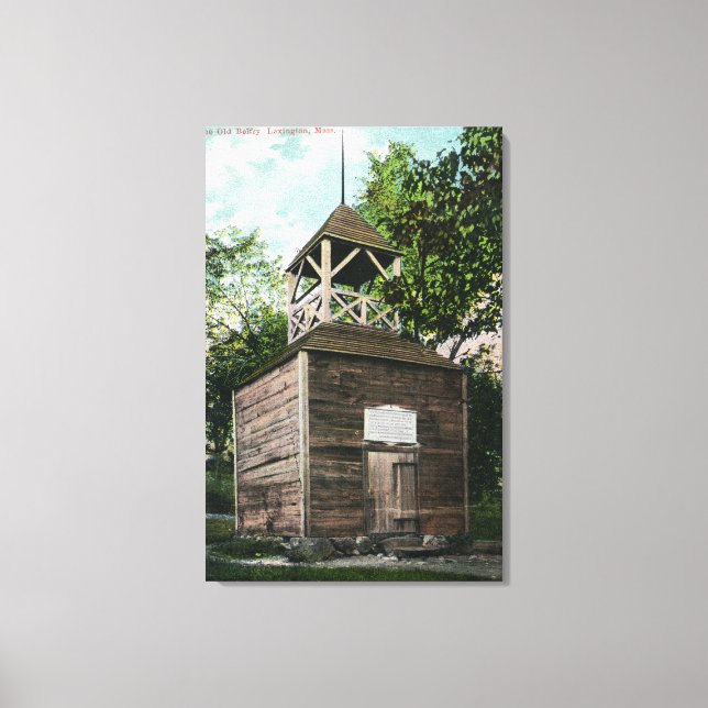 View of the Old Belfry # 2 Canvas Print (Front)