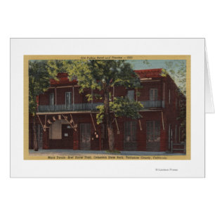 View of the Old Fallon Hotel & Theatre (1860) Cards