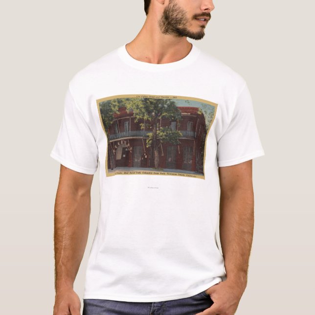 View of the Old Fallon Hotel & Theatre (1860) T-Shirt (Front)