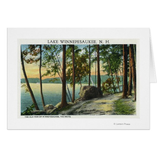 View of the Old Man Rock Formation Cards (Front Horizontal)