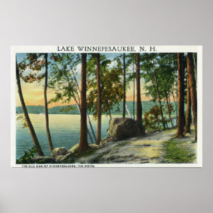 View of the Old Man Rock Formation Poster