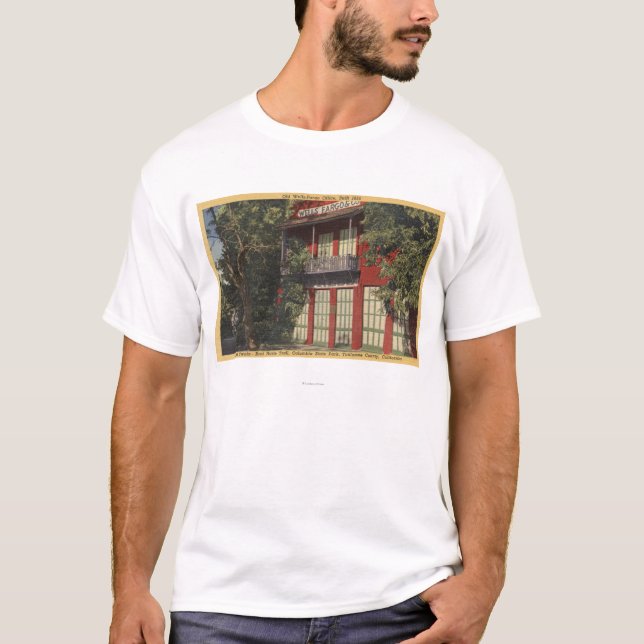 View of the Old Wells-Fargo Office (1855) T-Shirt (Front)