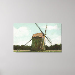 View of the Oldest Windmill on Cape Cod Canvas Print