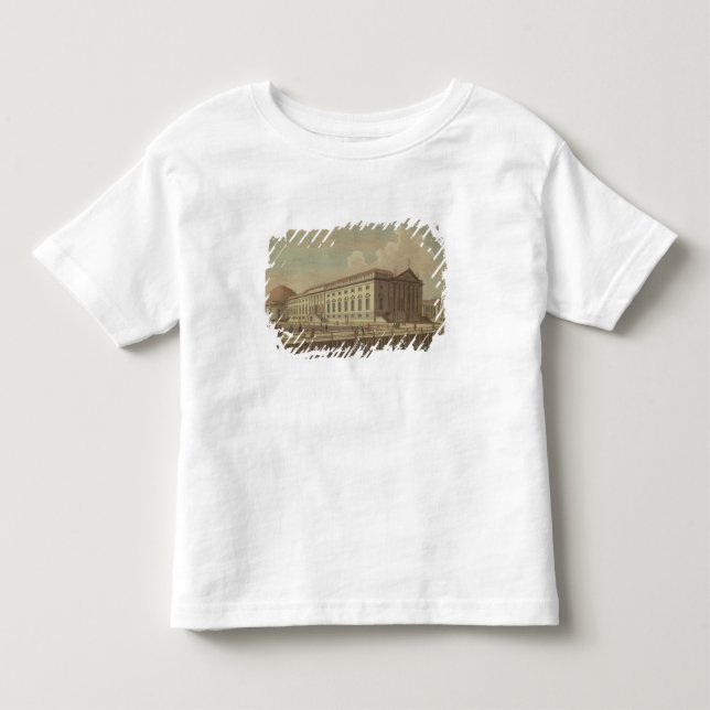 View of the Opera House in Berlin, 1773 Toddler T-shirt (Front)
