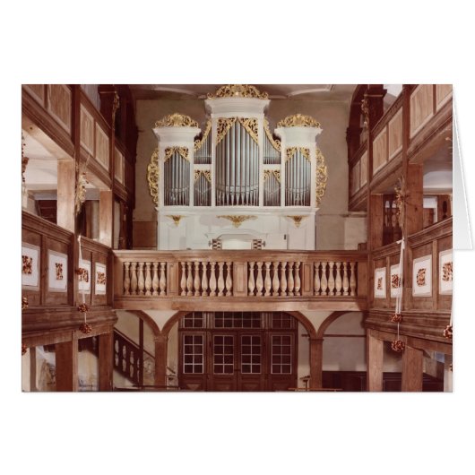 View of the Organ Cards (Front Horizontal)