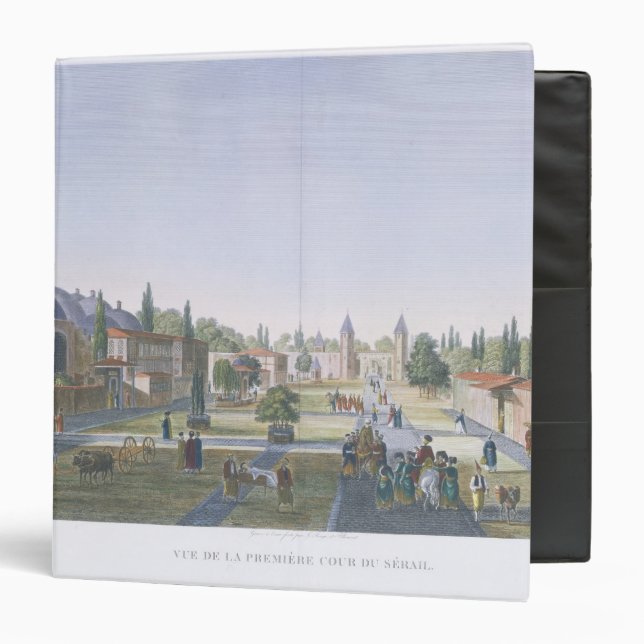View of the Outer Courtyard of the Seraglio, Topka Binder (Front/Inside)