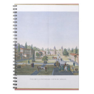 View of the Outer Courtyard of the Seraglio, Topka Notebook