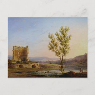 View of the Outskirts of Rome Postcard