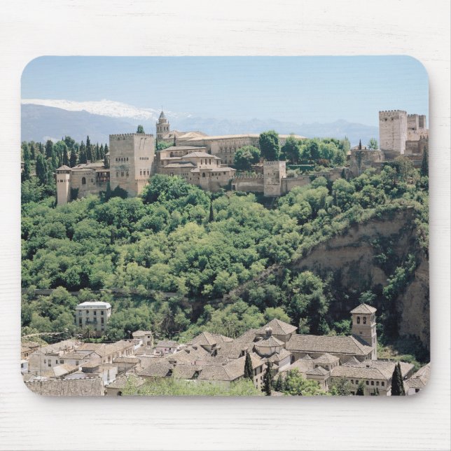 View of the Palace of the Alhambra Mouse Pad (Front)