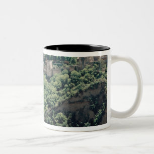 View of the Palace of the Alhambra Two-Tone Coffee Mug