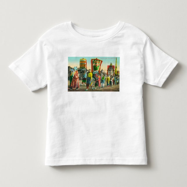 View of the Parade of the Tongs, Chinatown Toddler T-shirt (Front)