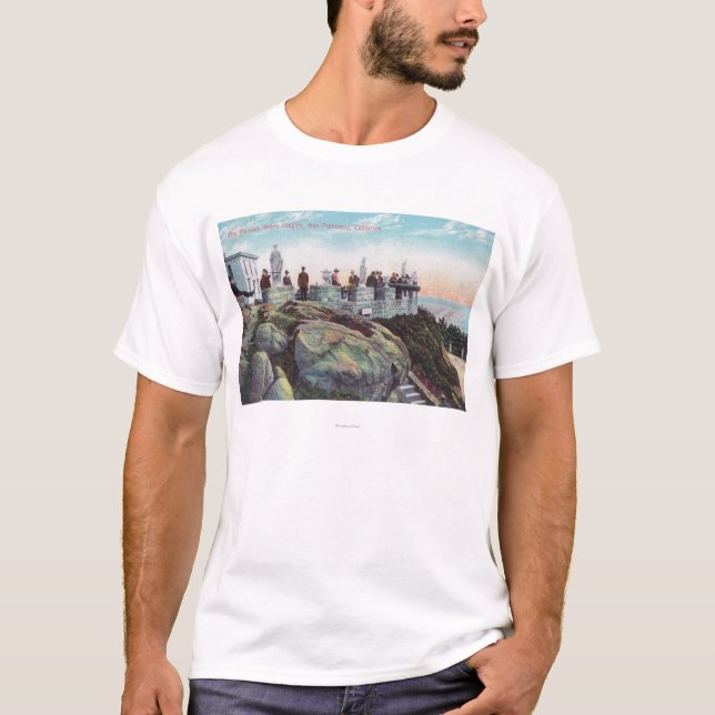 View of the Parapet at Sutro Heights T-Shirt (Front)