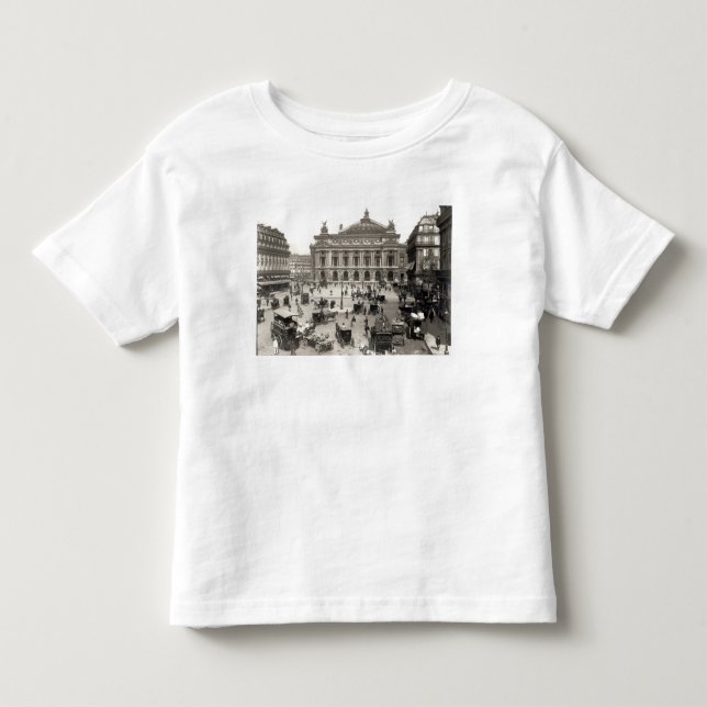 View of the Paris Opera House, 1890-99 Toddler T-shirt (Front)