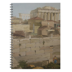 View of the Parthenon from the Propylaea, plate 7 Notebook