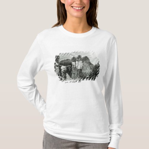 View of the Passaic River Waterfall New Jersey T_Shirt