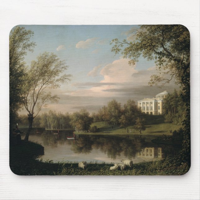 View of the Pavlovsk Palace, c.1800 Mouse Pad (Front)