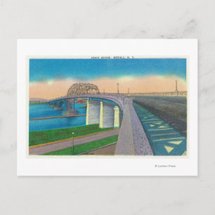 View of the Peace Bridge Postcard