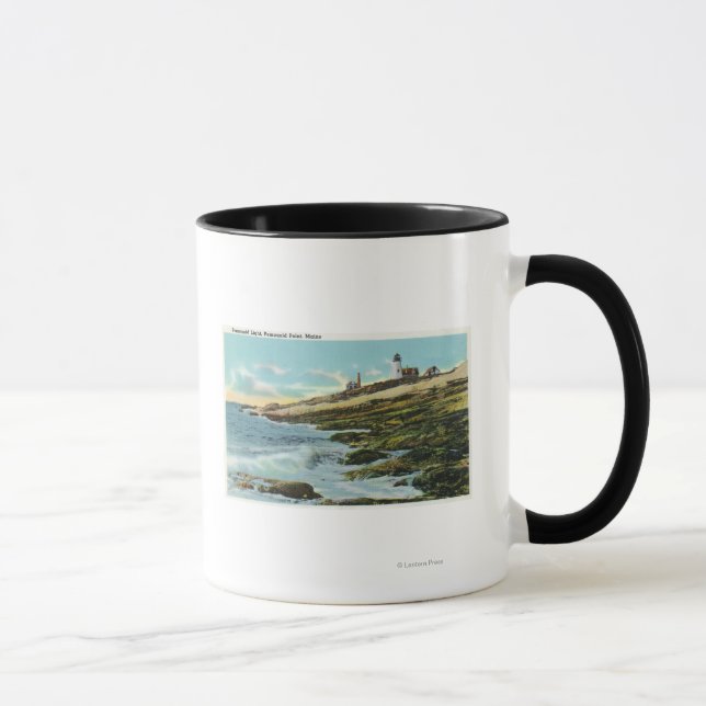 View of the Pemaquid Lighthouse Mug (Right)