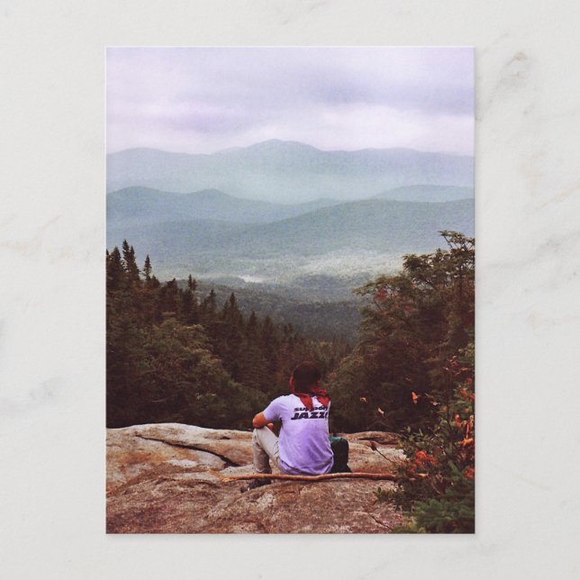 View of the Pemigewasset Wilderness Postcard (Front)