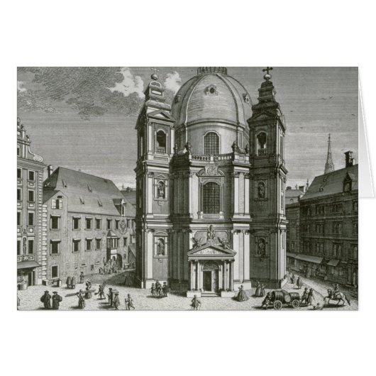 View of the Peterskirche Cards (Front Horizontal)