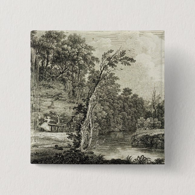 View of the Petrifying Spring commonly called the Button (Front)