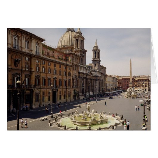 View of the piazza cards (Front Horizontal)