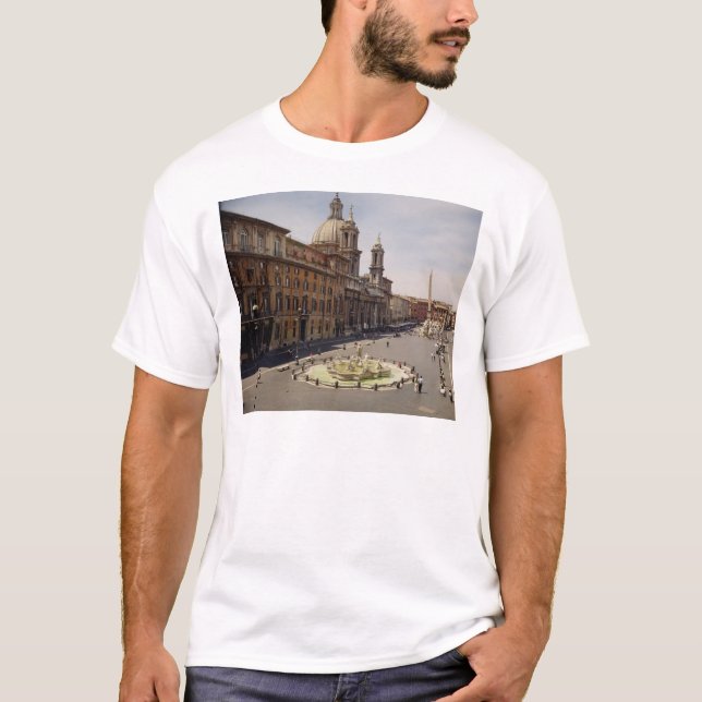 View of the piazza T-Shirt (Front)