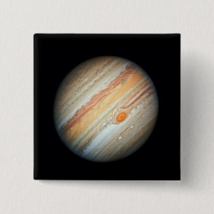 View of the Planet Jupiter (Hubble Telescope) Button