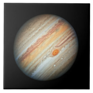 View of the Planet Jupiter (Hubble Telescope) Ceramic Tile