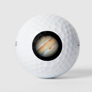View of the Planet Jupiter (Hubble Telescope) Golf Balls